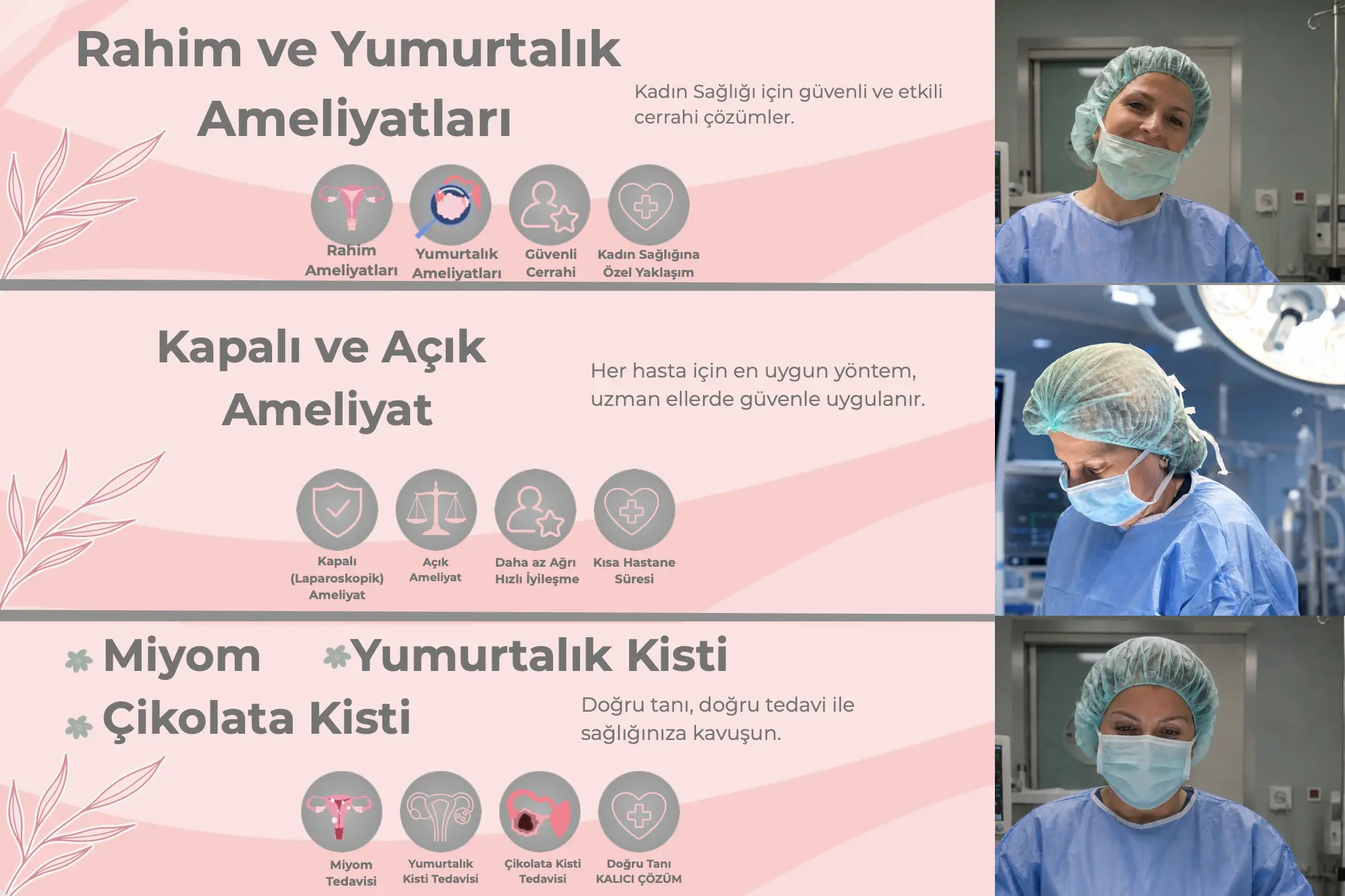 Rahim ve Yumurtalık Ameliyatları