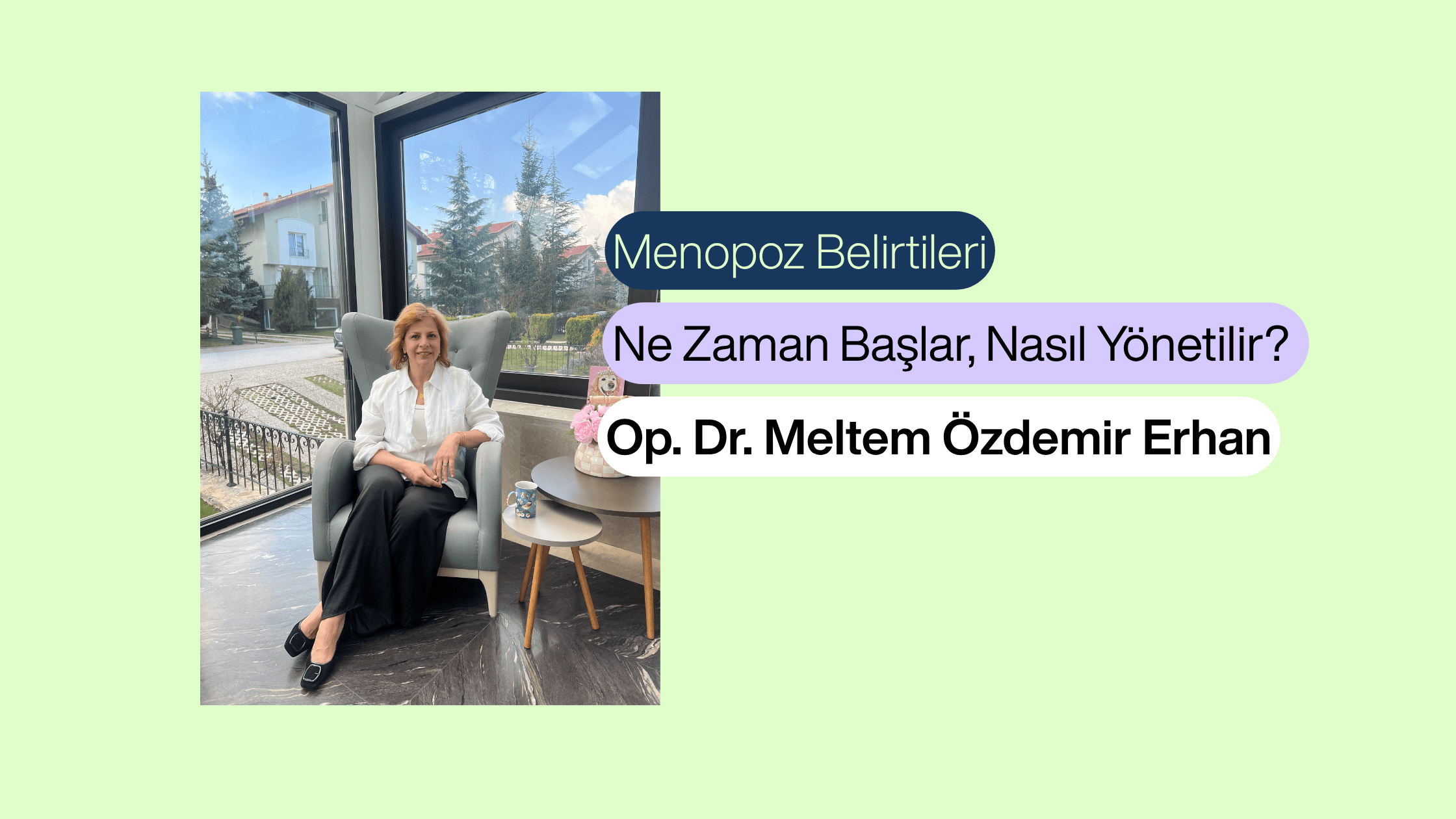 Menopoz Belirtileri Nelerdir? Ne Zaman Başlar? | Ankara Kadın Doğum Uzmanı Op. Dr. Meltem Özdemir Erhan