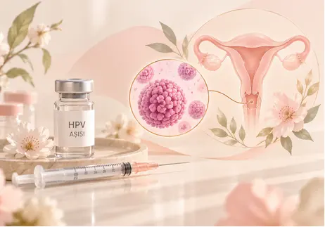 HPV Testi ve HPV Aşısı hakkında bilgilendirme görseli 2